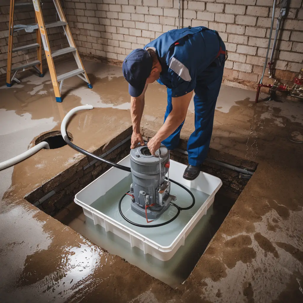 sump pump repair in farmingdale